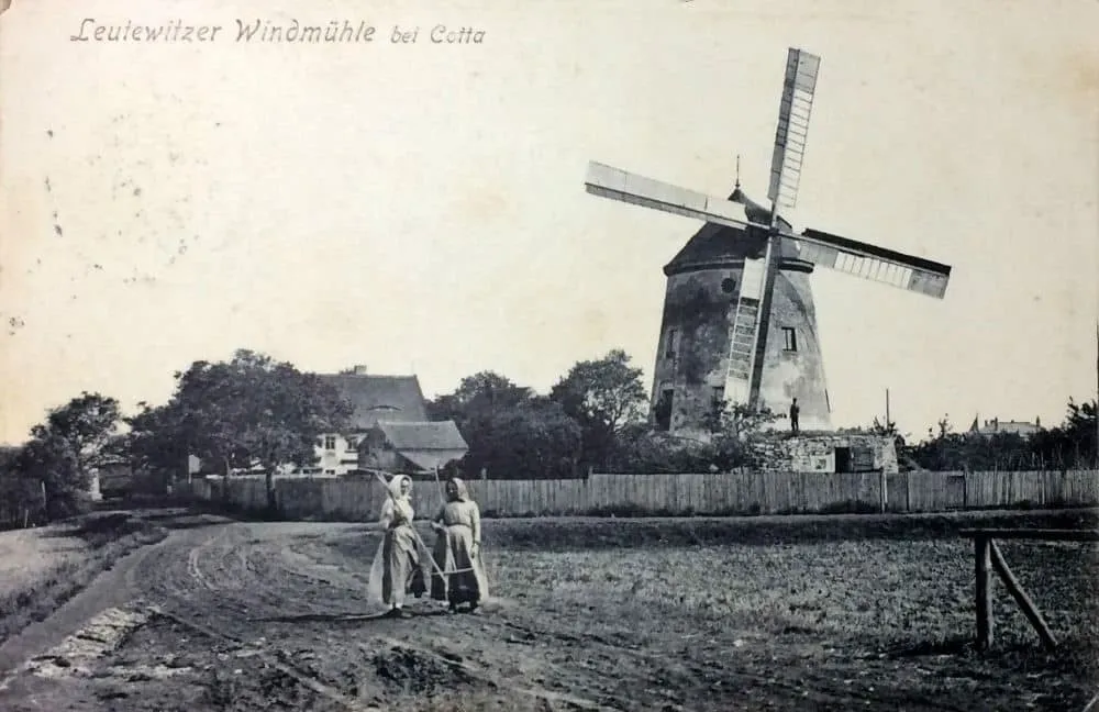 Leutewitzer Windmühle bei Cotta