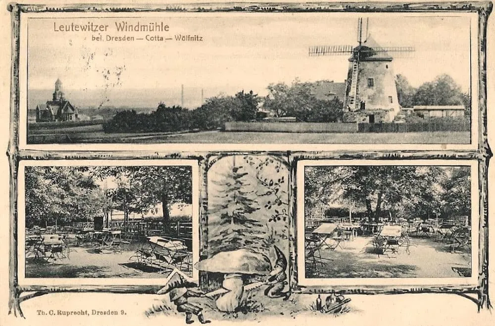 Leutewitzer Windmühle bei Dresden-Cotta-Wölfnitz